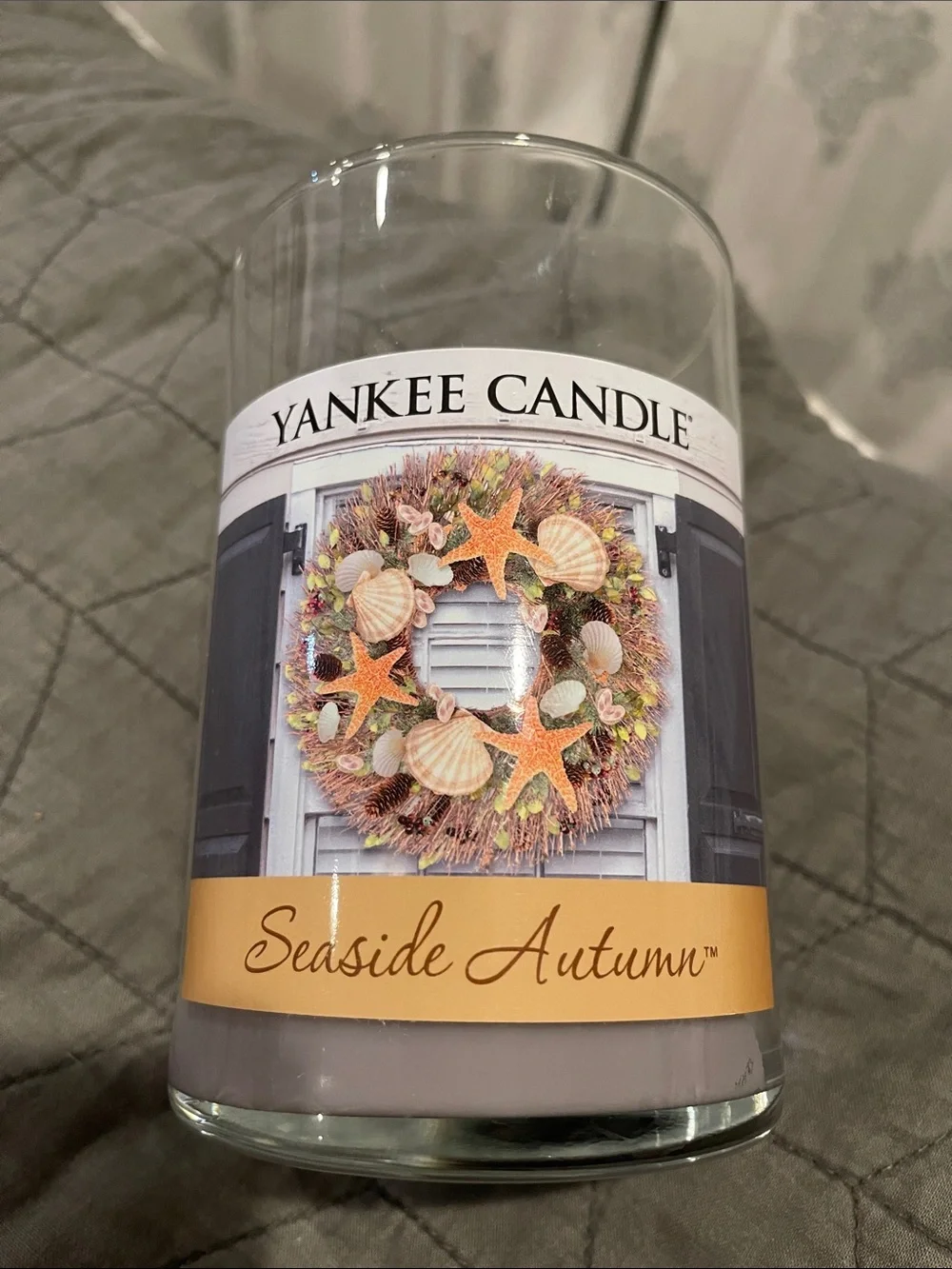 RARE Seaside Autumn -Yankee Candle 22oz HTF Retired Scent